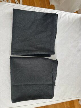 H&M Home Two Gray Pillow Covers 16x16 NWOT